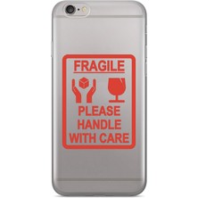 Iphone 6 Plus / 6s Plus Uyumlu Baskılı Yumuşak Silikon Şeffaf Telefon Kılıfı