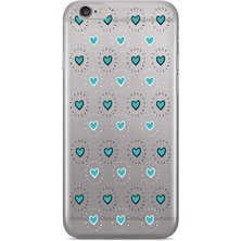 Iphone 6 Plus / 6s Plus Uyumlu Baskılı Yumuşak Silikon Şeffaf Telefon Kılıfı