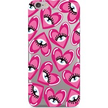 Iphone 6 Plus / 6s Plus Uyumlu Baskılı Yumuşak Silikon Şeffaf Telefon Kılıfı