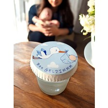 Asb Ambalaj Bebek Doğum Günü Cam Bardak Kapağı Tıkayıcı Tek Kullanımlık 75 mm 100 Adet