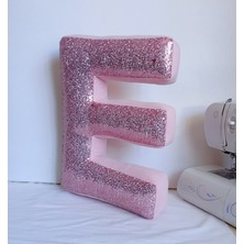 Yastıkçı Teyzeniz Harf Kırlent/yastık (E) Harfi