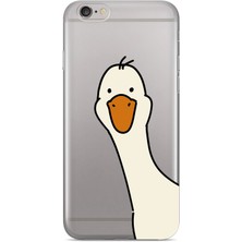 Iphone 6 Plus / 6s Plus Uyumlu Baskılı Yumuşak Silikon Şeffaf Telefon Kılıfı