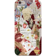 Iphone 6/6s Uyumlu Baskılı Yumuşak Silikon Şeffaf Telefon Kılıfı