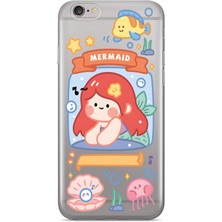 Iphone 6/6s Uyumlu Baskılı Yumuşak Silikon Şeffaf Telefon Kılıfı