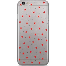 Iphone 6/6s Uyumlu Baskılı Yumuşak Silikon Şeffaf Telefon Kılıfı