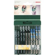 Bosch 10 Parça Dekupaj Testere Seti, Çok Yönlü Kesim Araçları