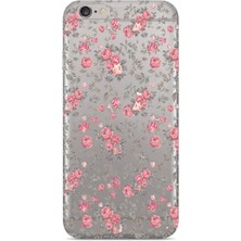 Iphone 6/6s Uyumlu Baskılı Yumuşak Silikon Şeffaf Telefon Kılıfı