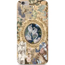 Iphone 6 Plus / 6s Plus Uyumlu Baskılı Yumuşak Silikon Şeffaf Telefon Kılıfı