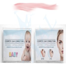 Bebekler Için Ameliyatsız Kepçe Kulak Düzeltme Bandı - Şeffaf ve Hipoaalerjenik