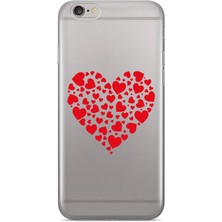 Iphone 6/6s Uyumlu Baskılı Yumuşak Silikon Şeffaf Telefon Kılıfı