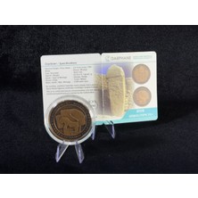 Darphane 2019 Göbeklitepe Yılı Bronz Okside Hatıra Sikke Sertifikalı