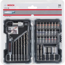 Bosch Çok Amaçlı 35 Parça Metal Takım Seti, Dayanıklı ve Güçlü Tasarım
