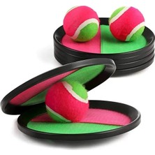 At Yakala Sağlık Topu At Tut Cırt Cırtlı Top Yakalama Oyun Seti Motivasyon Geliştirici Catch Ball