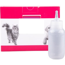 Esranın Dünyası Şeffaf Pet Biberon 50 ml Yavru Kedi ve Köpekler Için Biberon RSEVV34-ESRDNS