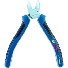 Bosch 160 mm Yan Keski, Krom Vanadyum Çelik, Kauçuk Sap, Dayanıklı ve Güçlü Tasarım