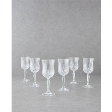 Delixa English Home Leonora Kristalin 6'lı Kadeh 230 ml Şeffaf