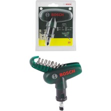 Bosch 10 Parça Cırcır Cep El Tornavida Seti, Taşınabilir ve Kullanışlı Araçlar