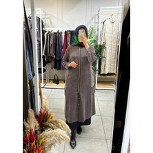 Lissmore 5956 Sahte Cep Çıtçıt Detaylı Kap Browni