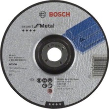 Bosch Taşlama Diski Bombeli 180X8MM, Dayanıklı ve Güvenli Metal Kesim Aleti