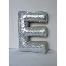 Yastıkçı Teyzeniz Harf Kırlent/yastık (E) Harfi