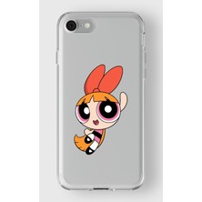 Iphone 7/8/se Uyumlu Baskılı Yumuşak Silikon Şeffaf Telefon Kılıfı