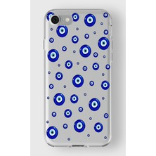 Iphone 7/8/se Uyumlu Baskılı Yumuşak Silikon Şeffaf Telefon Kılıfı