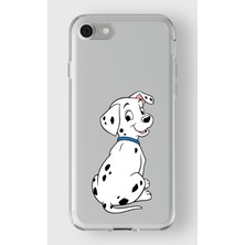 Iphone 7/8/se Uyumlu Baskılı Yumuşak Silikon Şeffaf Telefon Kılıfı