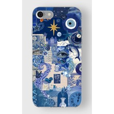 Iphone 7/8/se Uyumlu Baskılı Yumuşak Silikon Şeffaf Telefon Kılıfı