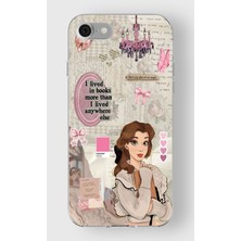 Iphone 7/8/se Uyumlu Baskılı Yumuşak Silikon Şeffaf Telefon Kılıfı