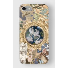 Iphone 7/8/se Uyumlu Baskılı Yumuşak Silikon Şeffaf Telefon Kılıfı