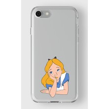 Iphone 7/8/se Uyumlu Baskılı Yumuşak Silikon Şeffaf Telefon Kılıfı