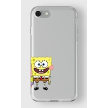 Iphone 7/8/se Uyumlu Baskılı Yumuşak Silikon Şeffaf Telefon Kılıfı