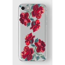 Iphone 7/8/se Uyumlu Baskılı Yumuşak Silikon Şeffaf Telefon Kılıfı