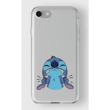 Iphone 7/8/se Uyumlu Baskılı Yumuşak Silikon Şeffaf Telefon Kılıfı