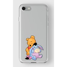Iphone 7/8/se Uyumlu Baskılı Yumuşak Silikon Şeffaf Telefon Kılıfı