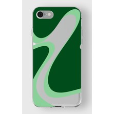 Iphone 7/8/se Uyumlu Baskılı Yumuşak Silikon Şeffaf Telefon Kılıfı