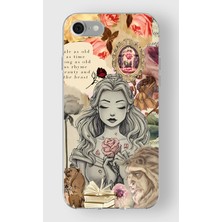 Iphone 7/8/se Uyumlu Baskılı Yumuşak Silikon Şeffaf Telefon Kılıfı