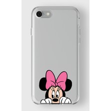 Iphone 7/8/se Uyumlu Baskılı Yumuşak Silikon Şeffaf Telefon Kılıfı