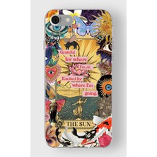 Iphone 7/8/se Uyumlu Baskılı Yumuşak Silikon Şeffaf Telefon Kılıfı