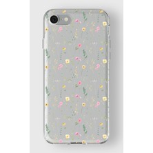 Iphone 7/8/se Uyumlu Baskılı Yumuşak Silikon Şeffaf Telefon Kılıfı