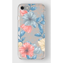 Iphone 7/8/se Uyumlu Baskılı Yumuşak Silikon Şeffaf Telefon Kılıfı