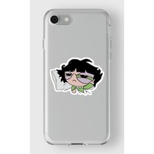 Iphone 7/8/se Uyumlu Baskılı Yumuşak Silikon Şeffaf Telefon Kılıfı