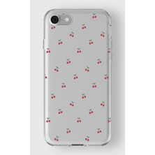 Iphone 7/8/se Uyumlu Baskılı Yumuşak Silikon Şeffaf Telefon Kılıfı