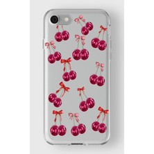 Iphone 7/8/se Uyumlu Baskılı Yumuşak Silikon Şeffaf Telefon Kılıfı