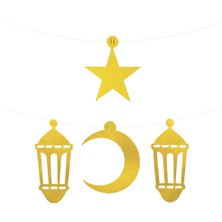 Vipfoni Ramazan Dekorasyon Süs Seti No:2 (4 Parça)