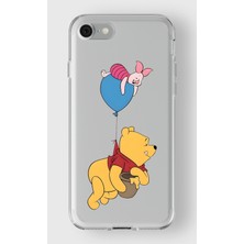Iphone 7/8/se Uyumlu Baskılı Yumuşak Silikon Şeffaf Telefon Kılıfı