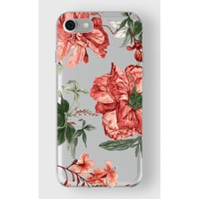 Iphone 7/8/se Uyumlu Baskılı Yumuşak Silikon Şeffaf Telefon Kılıfı