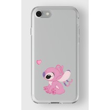 Iphone 7/8/se Uyumlu Baskılı Yumuşak Silikon Şeffaf Telefon Kılıfı