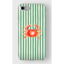 Iphone 7/8/se Uyumlu Baskılı Yumuşak Silikon Şeffaf Telefon Kılıfı