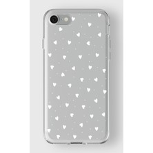 Iphone 7/8/se Uyumlu Baskılı Yumuşak Silikon Şeffaf Telefon Kılıfı